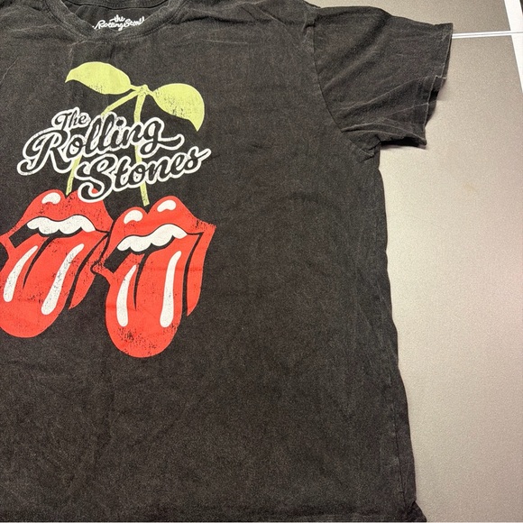 The Rolling Stone Women's XXL Crewneck Graphic Cotton Short Sleeve Tee Grey - Picture 4 of 8